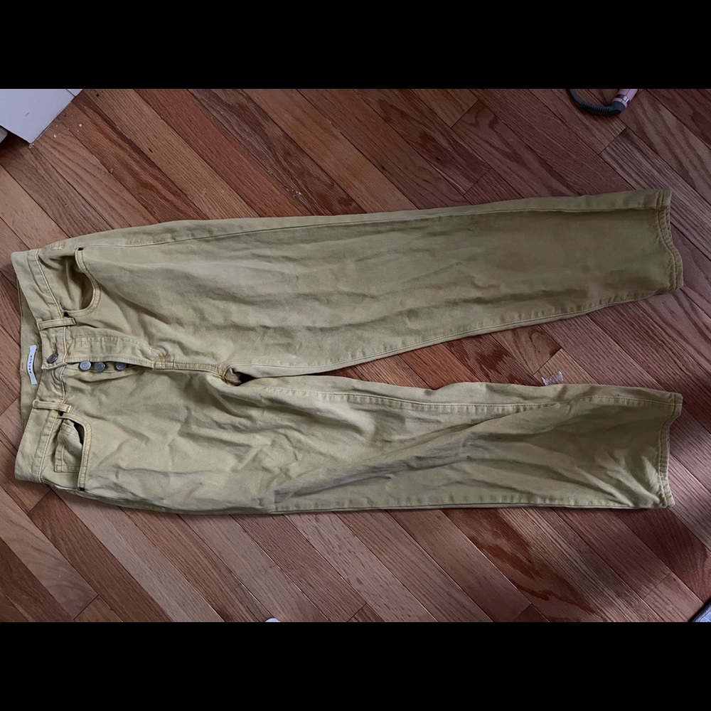 Pacsun Yellow Pants. Size 26, so comfortable and smooth. Never worn. Great color
